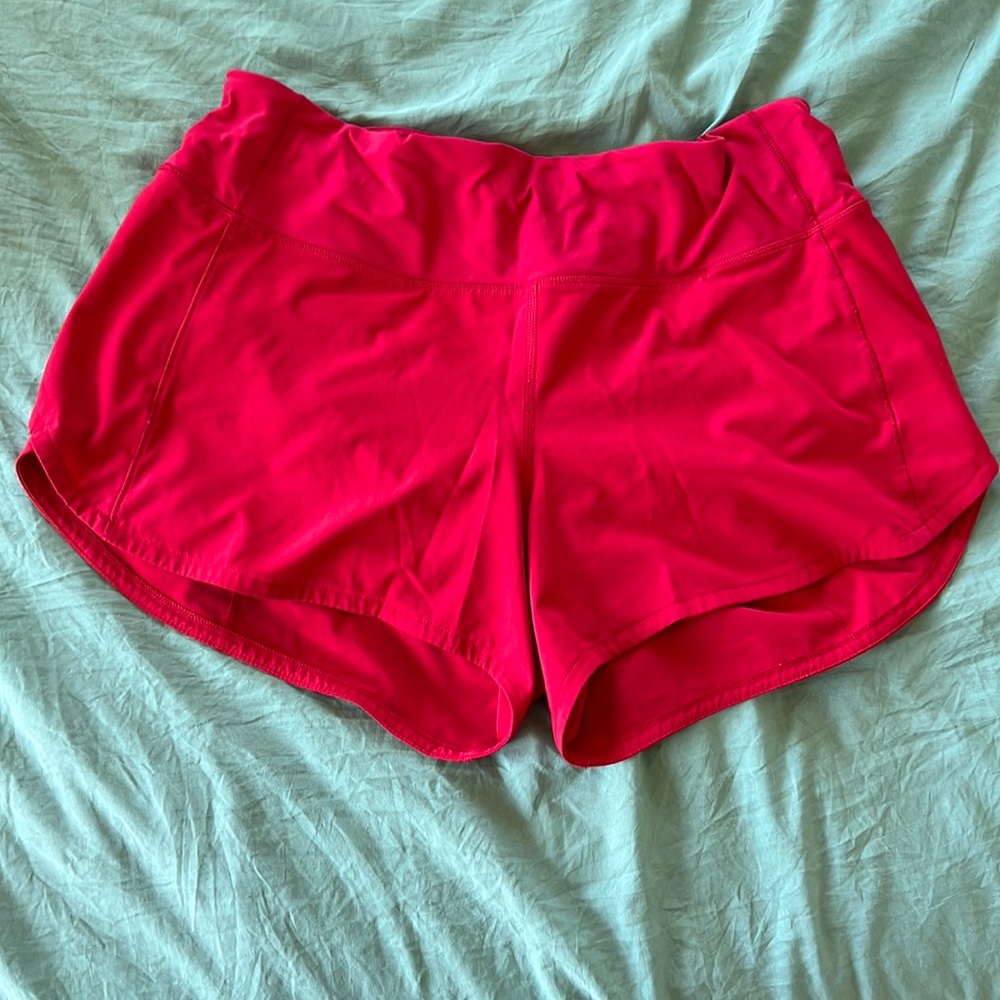 Lululemon speed up short 8 mid rise 4” inseam